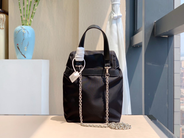 Pra*a nylon mini backpack