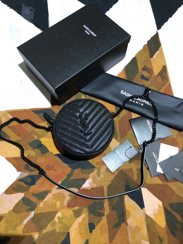 Y*L vinyle round camera bag