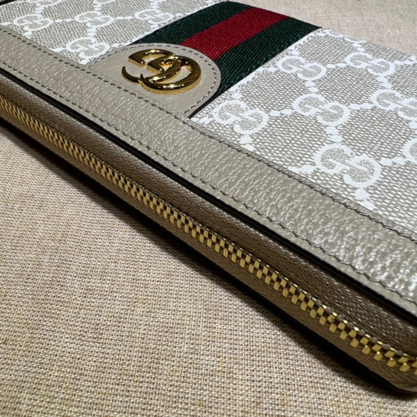 G*u*i ophidia gg zip around wallet