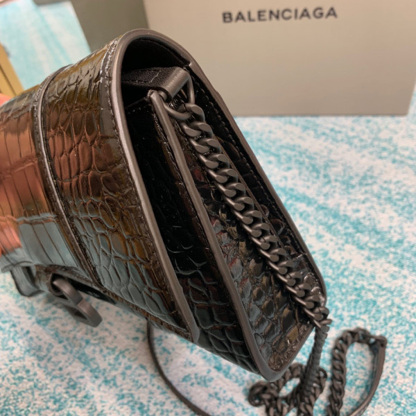 Ba*len*cia*ga  hourglass chain bag