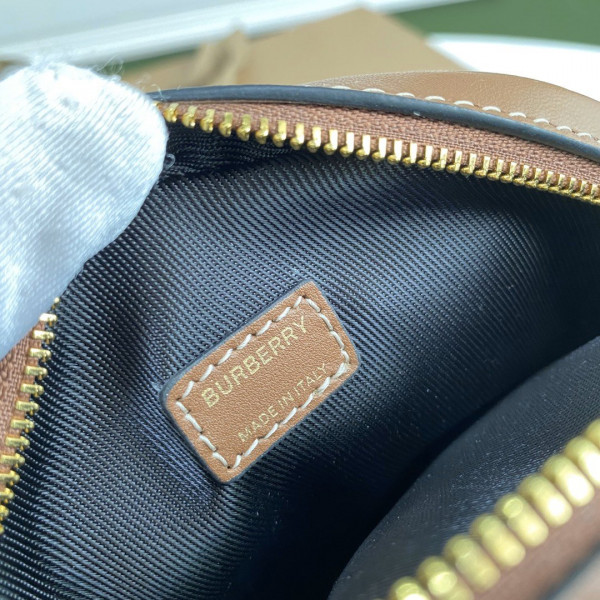 B**rry logo graphic canvas and leather l0*ise bag