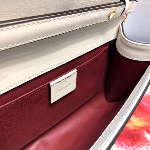 G*u*i zumi smooth leather small shoulder bag