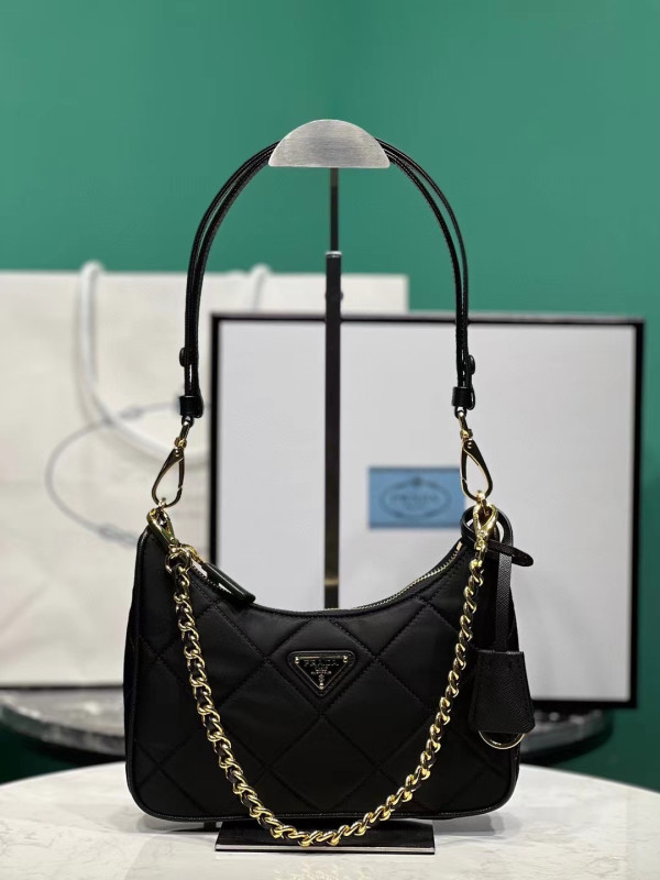 Pra*a re-edition 1995 chaîne re-nylon mini-bag