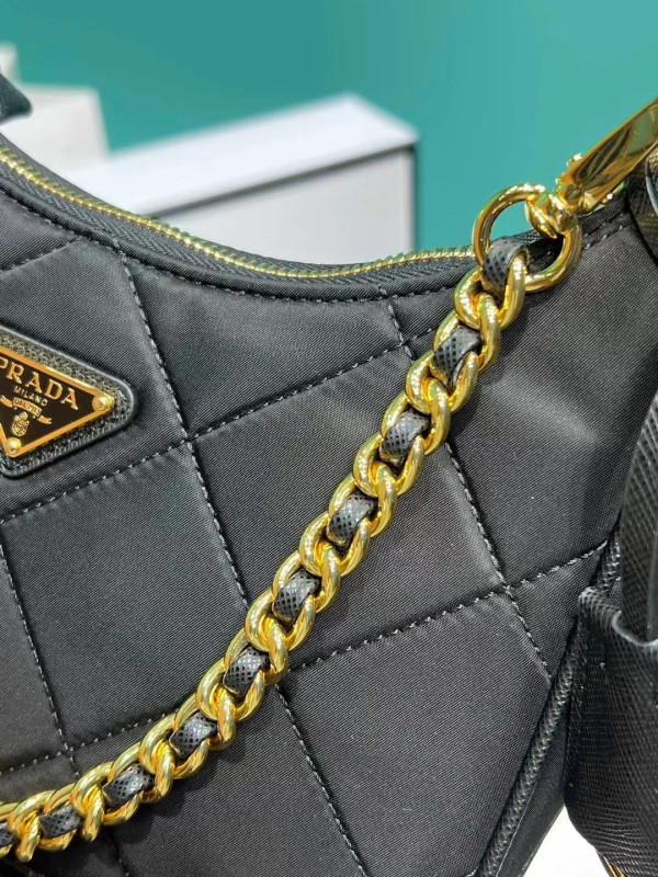 Pra*a re-edition 1995 chaîne re-nylon mini-bag