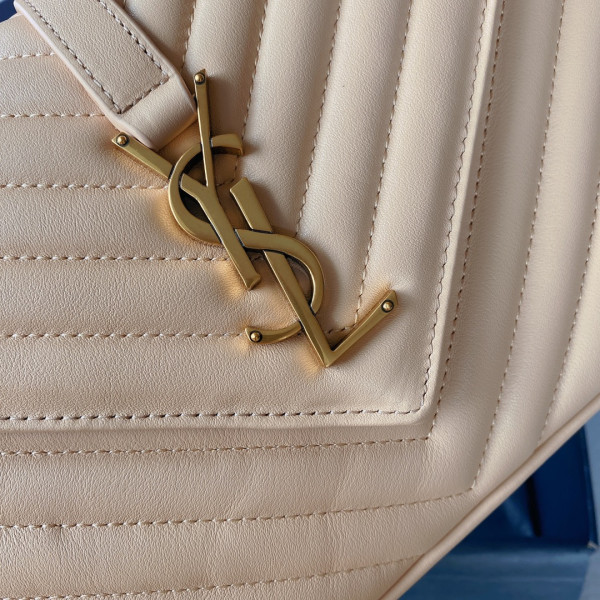 Y*L medium leather shoulder bag-24*17*6.5cm