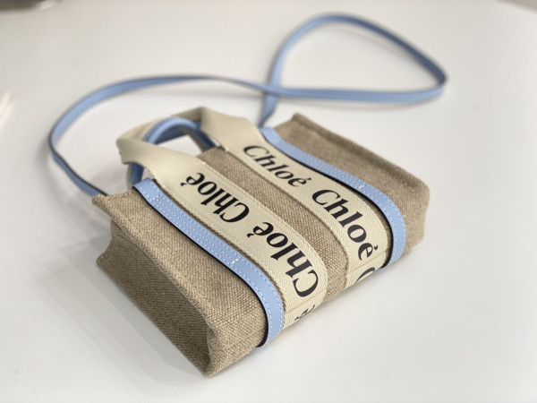 Chloe Mini Woody tote bag-20*14*6cm