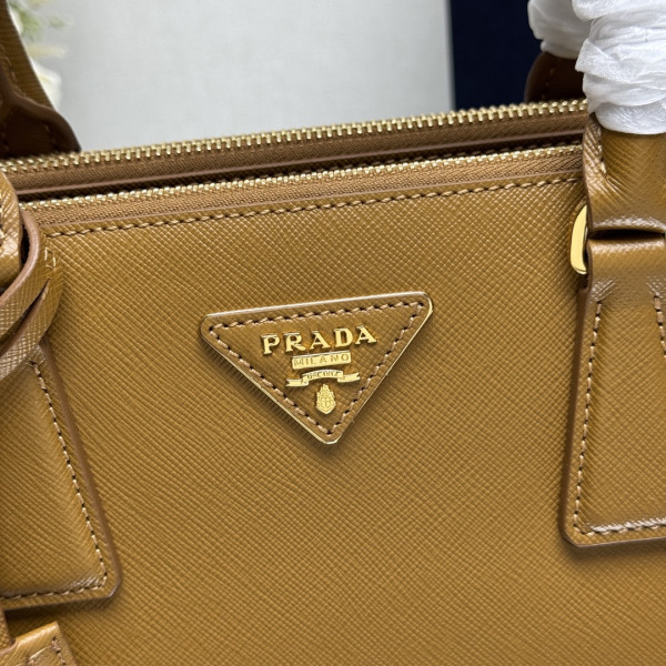 Pra*a medium galleria leather bag-28*20*12cm